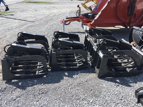 cid skid steer attachments for sale|cid grapple attachment.